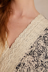 MILANA BLACK PRINTED DRESS