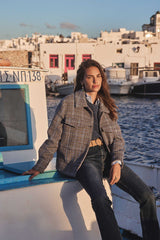 FIERCE HOUNDSTOOTH JACKET