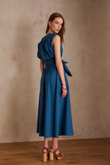 JONQUILLE PETROL COTTON SKIRT