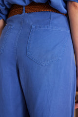 SANDY BIS BLUE WIDE JEANS