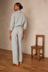 SANDY BIS CELADON WIDE JEANS