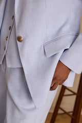 SIMONE SKY BLUE TAILORED JACKET