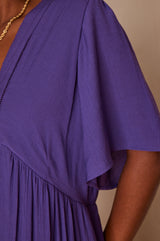 LUCE PURPLE MAXI DRESS