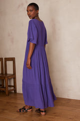 LUCE PURPLE MAXI DRESS