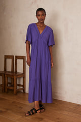 LUCE PURPLE MAXI DRESS