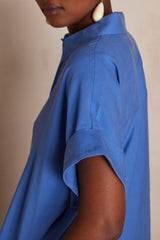 NAYAA BLUE SHIRT DRESS