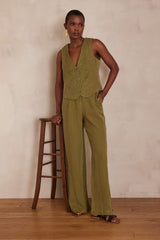 FLAUBERT SAGE TROUSERS