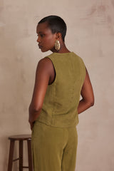CASSANDRE SAGE VEST