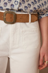 LEA WHITE COTTON JEANS