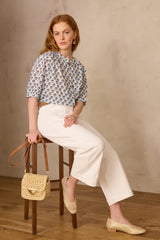 LEA WHITE COTTON JEANS