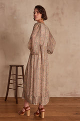 LIVIA BOHEMIAN PRINTED DRESS