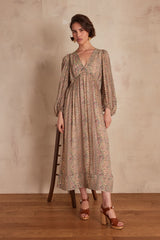 LIVIA BOHEMIAN PRINTED DRESS