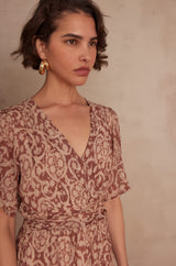 LOUMIA PRINTED DRESS