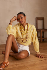 DUNE WHITE DENIM SHORTS