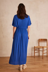 REBECCA ROYAL BLUE LONG DRESS