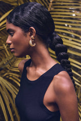 LYS BLACK COTTON KNIT DRESS