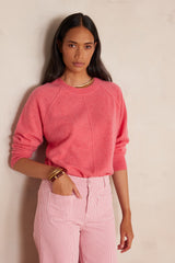 ARY BIS CASHMERE PINK JUMPER