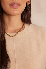 BILL NATURAL CASHMERE JUMPER