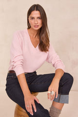 BARY PINK CASHMERE JUMPER