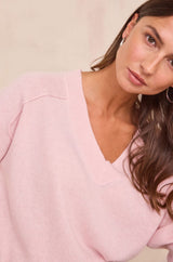 BARY PINK CASHMERE JUMPER