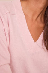 BARY PINK CASHMERE JUMPER