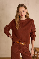 BROOKLYN BRICK WOOL JUMPER