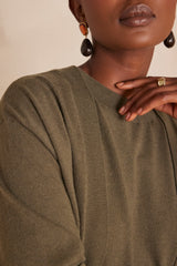 BAYRON KHAKI CARDIGAN