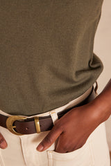 BAYRON BIS KHAKI TANK TOP