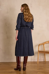 CHARLINE DENIM COTTON SKIRT