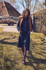 CHARLINE DENIM COTTON SKIRT