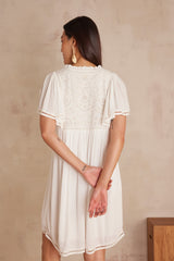 ROMANE EMBROIDERED DRESS