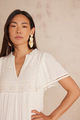 ROMANE EMBROIDERED DRESS