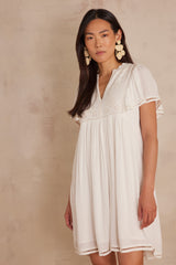 ROMANE EMBROIDERED DRESS