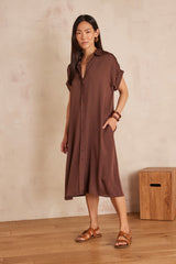 NAYAA CHOCOLATE DRESS