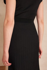 RIVIA BLACK KNIT DRESS