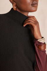 ROMANCE BLACK KNIT DRESS