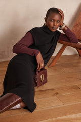 ROMANCE BLACK KNIT DRESS