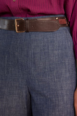 BERTHIE WIDE LEG TROUSERS