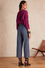 BERTHIE WIDE LEG TROUSERS