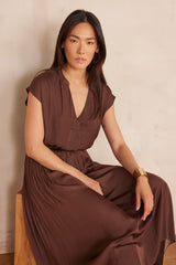 PHANY CHOCOLATE BLOUSE