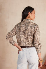 SONIA ANIMAL PRINT BLOUSE