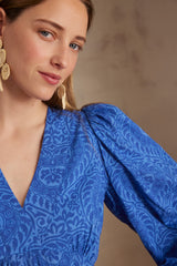 LIVIANA PRINTED LONG DRESS