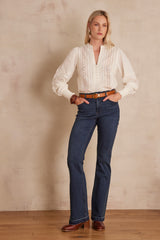 ASTRID DARK INDIGO BOOTCUT JEANS