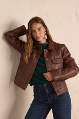 BRUNO GREEN WOOL MOHAIR JUMPER