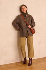 MAE SAGE WIDE-LEG CORDUROY TROUSERS