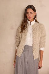 BECKY LIGHT TAUPE CARDIGAN (DO NOT UNHIDE)