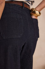 MAE RINSE WIDE-LEG JEANS