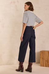 MAE RINSE WIDE-LEG JEANS