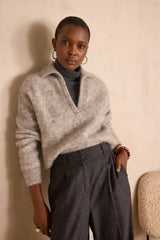 BROOKE MOHAIR TURTLENECK JUMPER