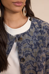 CARMEN JACQUARD WOOL JACKET